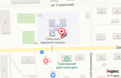 Родничок, пос. Гирсово на карте