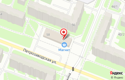 Восточный экспресс банк на Петрозаводской улице на карте