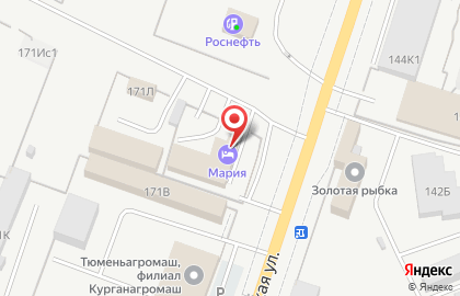 Квартирное бюро Мария на Омской улице на карте