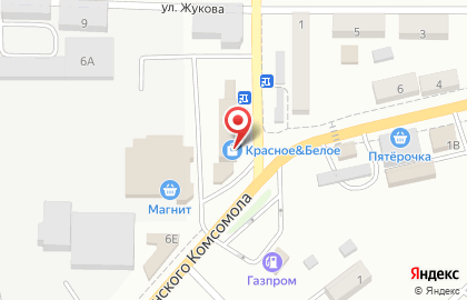 Магазин Красное & Белое в Ростове-на-Дону на карте