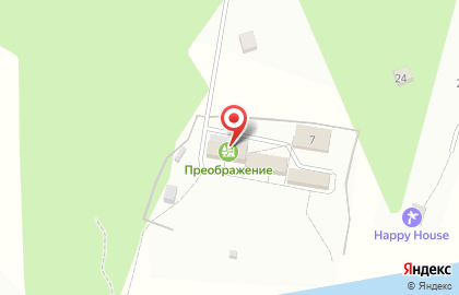 Христианский оздоровительный лагерь отдыха Преображение на карте