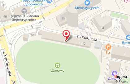 Forward на улице Краснова на карте