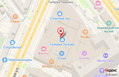 Магазин модной одежды Incity на Кольцовской улице на карте