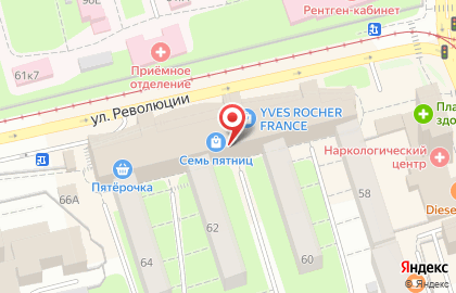 Любовь в Ленинском районе на карте