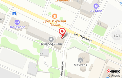 Торговая компания Матрица на улице Ленина на карте