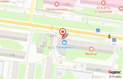 Аптека Здравница на Союзной улице, 63 на карте