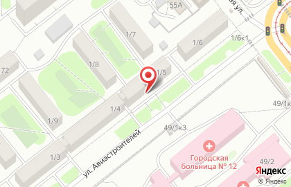 Магазин женского белья, ООО Сибирь на карте