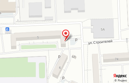 СберБанк на улице Строителей на карте