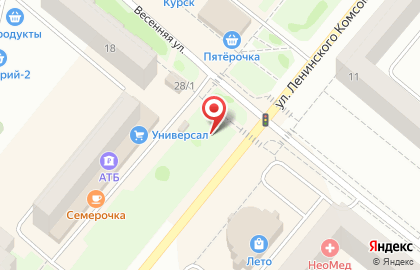 Флора на улице Ленинского Комсомола на карте