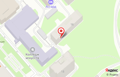 Завод М500 на улице Воровского на карте