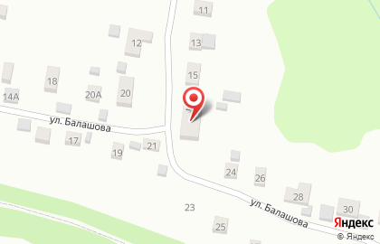 Детский сад Колобок, детский сад №6 на улице Балашова на карте