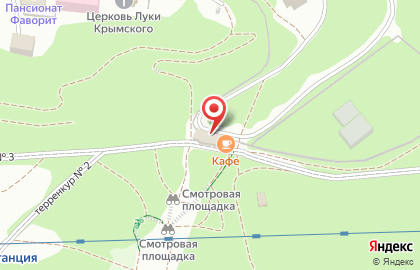Кафе Долина Роз на карте