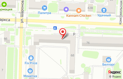 Магазин Марья Искусница на улице Карла Маркса на карте