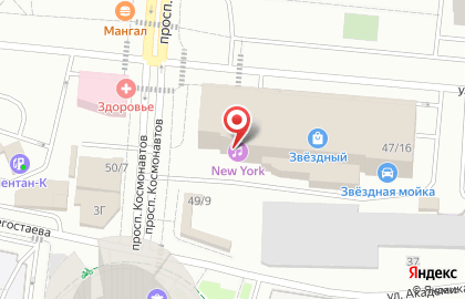 Караоке New York на карте