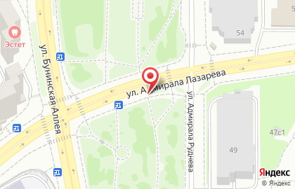 Служба заказа такси Red Taxi на улице Лазарева на карте