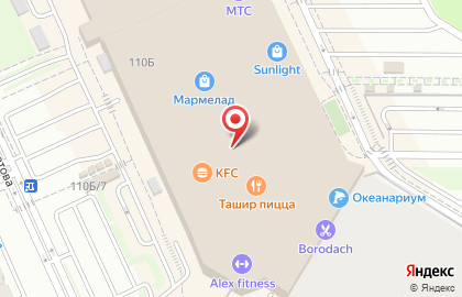 Магазин спортивного питания Fitness Formula в Дзержинском районе на карте