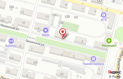 Магазин молодежной одежды Подводная лодка на Ленинской улице на карте