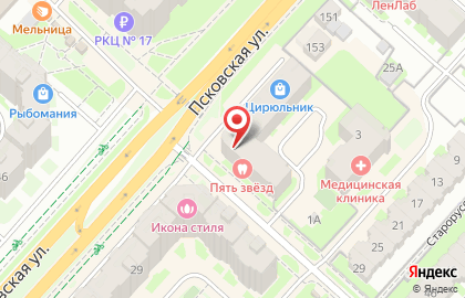 ОАО Банкомат, Банк УРАЛСИБ на Речной улице на карте