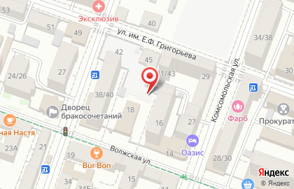 Кристальная, ООО Чистая вода на Волжской улице на карте