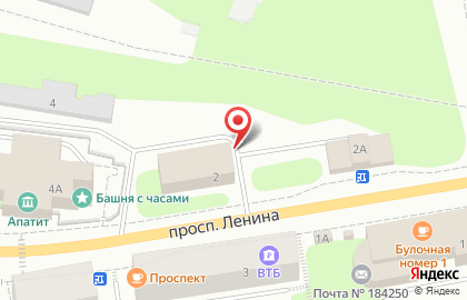 Парикмахерская Веснушка на проспекте Ленина на карте