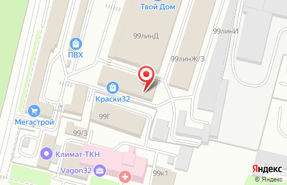 Торгово-монтажная компания Кровля 32 на Московском проспекте на карте