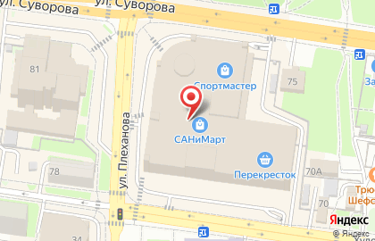 Дежа-вю на улице Суворова на карте