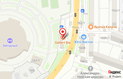 Салон связи Мегафон на улице Николая Островского на карте