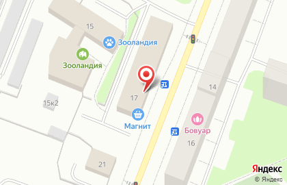Зоомагазин Хатико на улице Баумана на карте