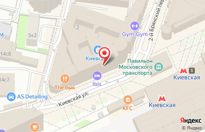 Салон красоты Saxap на Киевской улице на карте