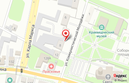 Каменское районное потребительское общество в Каменск-Уральском на карте