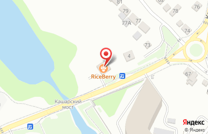 Служба доставки суши и роллов RiceBerry на карте
