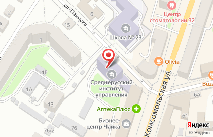 РАНХиГС в Заводском районе на карте