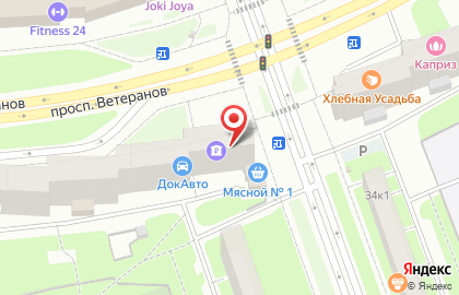 Аптека Народная Линия на проспекте Ветеранов, 78 на карте