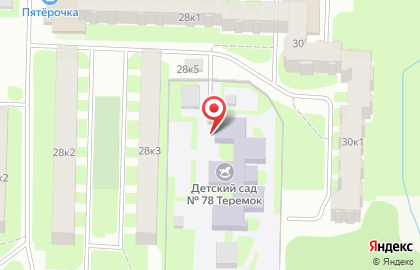 Детская спортивная школа футбола Baby Football на Московской улице на карте