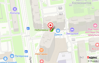 Аптечный пункт на Пулковской улице на карте