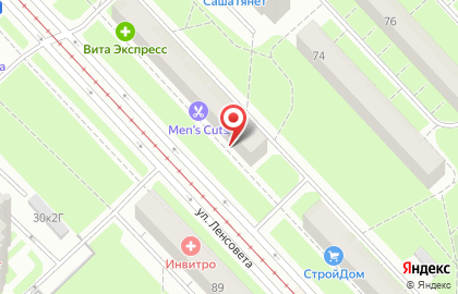 Пиццерия Лабуффатто в Московском районе на карте