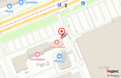 Оздоровительный центр Прасковья в Ленинском районе на карте