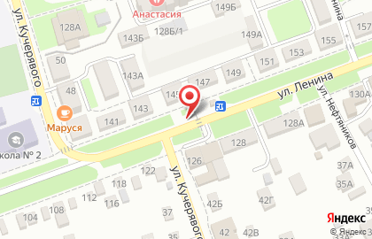 Магазин Школьник на улице Ленина на карте