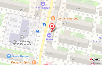 Торговая компания Кубань Партс на улице Тухачевского на карте