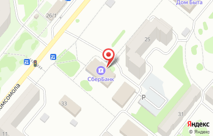Отдел судебных приставов по г. Сосновоборску в Сосновоборске на карте