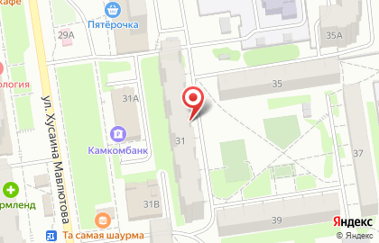Транспортная компания Фаворит на улице Хусаина Мавлютова на карте