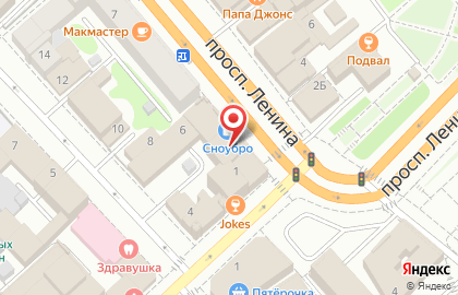 Фриланс-Бухгалтерия на проспекте Ленина на карте