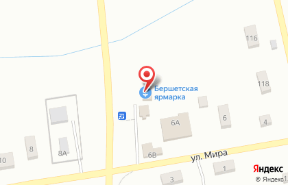 Ярмарка фермеров и мастеров на улице Мира на карте