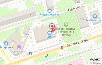 Сервисный центр НАСТ-СЕРВИС на Рязанском шоссе на карте