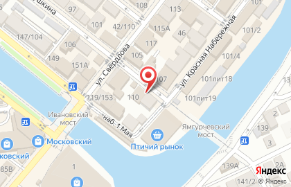 Центр сантехники сантехники на улице Бабушкина на карте
