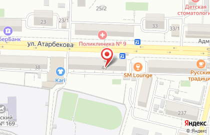 Магазин одежды и текстиля Русский лён в Прикубанском районе на карте