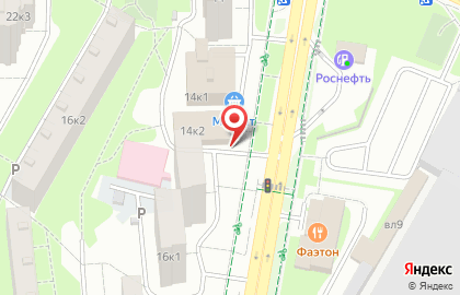 Банкомат МКБ на улице Академика Скрябина на карте