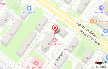 АвтоShop на проспекте Победы на карте