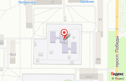 Детский сад №6, Теремок, комбинированного вида на карте
