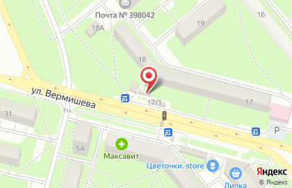 Чернышевой в 9-ом микрорайоне на карте